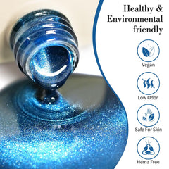 Aplicación fácil de esmalte gel CANNI en uñas limpias para un resultado profesional.