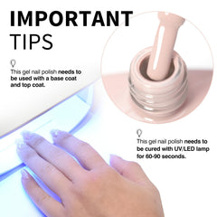 CANNI Esmalte gel, aplicación suave en casa y salón