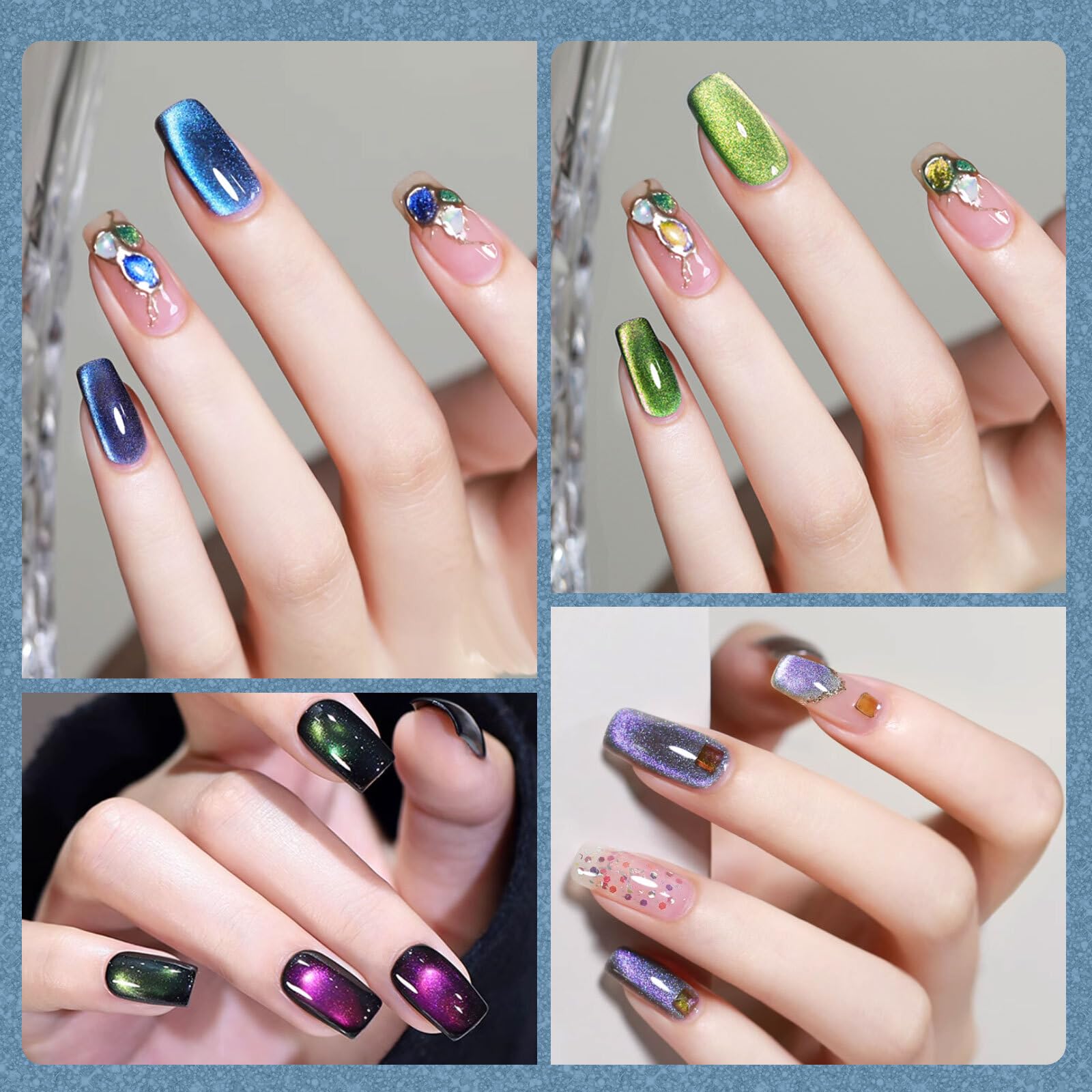 Esmalte gel CANNI con brillo alto para un acabado resplandeciente en uñas.