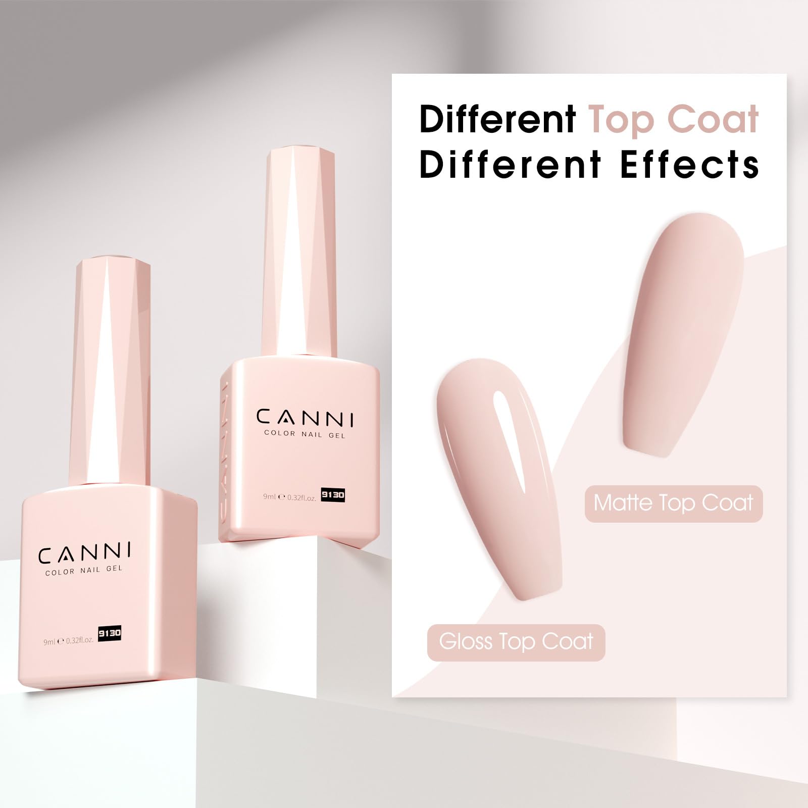 CANNI Esmalte gel durabilidad de 30 días