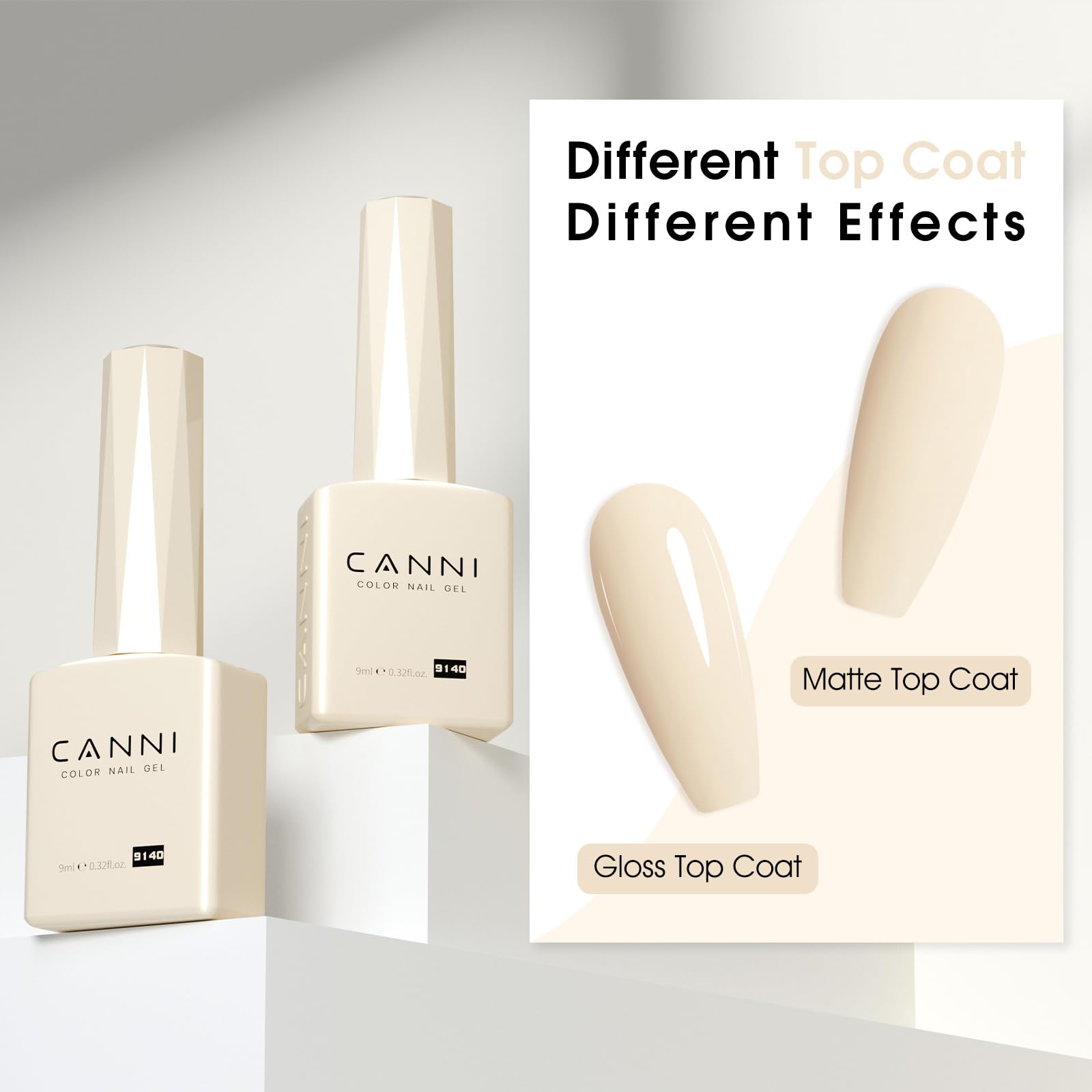 CANNI Esmalte Gel Nude Color regalo perfecto para amantes de las uñas.