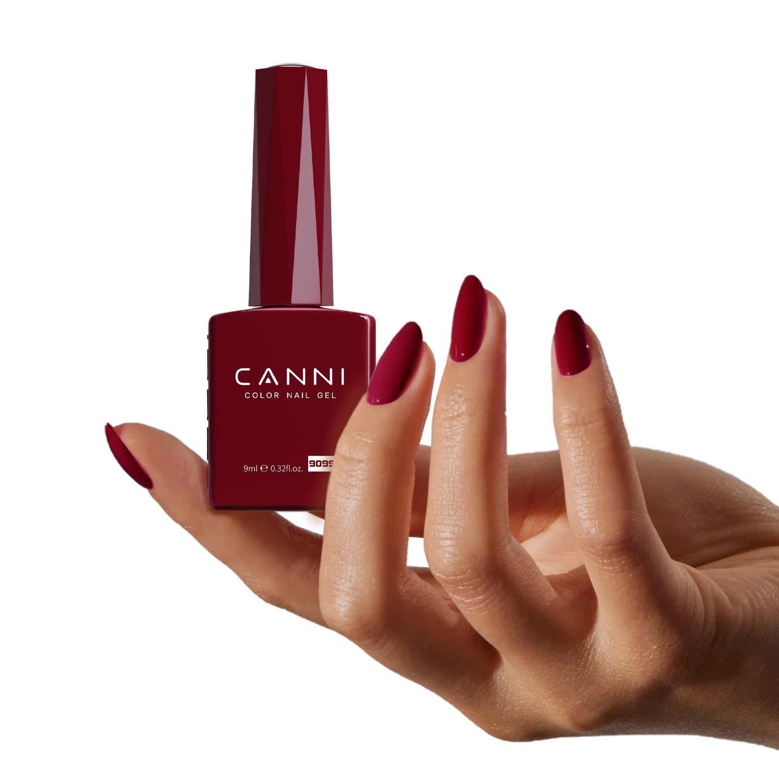 Lámpara UV/LED con gel CANNI, curado rápido para resultados duraderos.