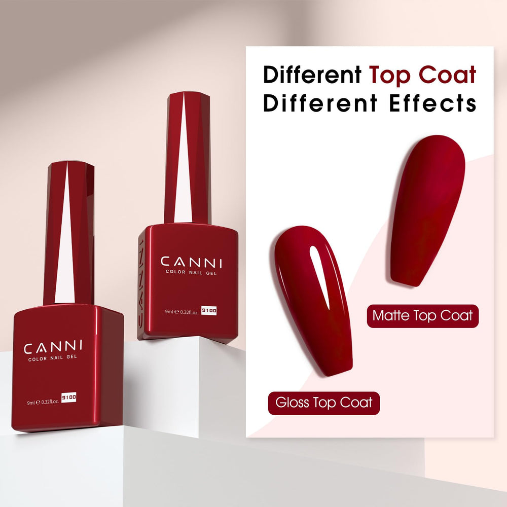 CANNI tono rojo profundo para looks diarios y especiales.