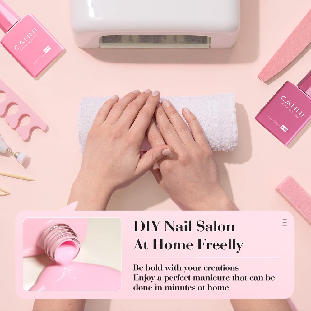 CANNI formula sin hema para cuidado seguro de uñas.