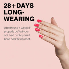CANNI Rosa Fucsia Gel UV, capa homogénea para uñas.
