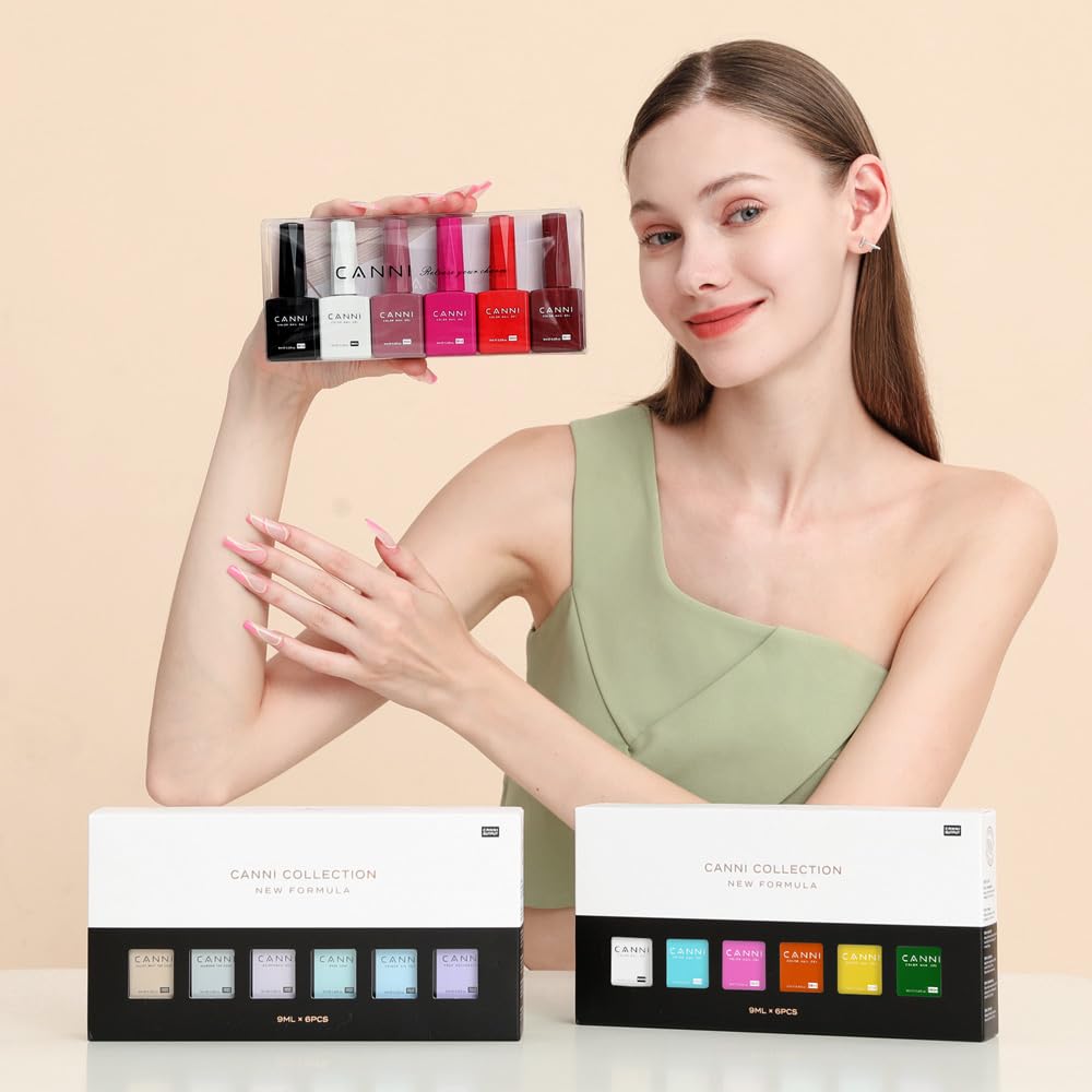 Muestra de tono profundo de CANNI para inspiración de manicura
