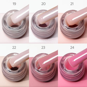 Teintes rose pâle translucides CANNI pour rendu naturel