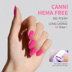 Uñas con acabado brillante tipo salón desde casa con CANNI