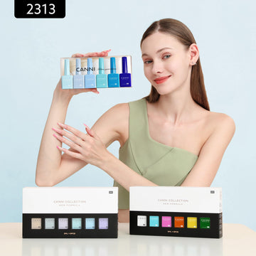 CANNI Vernis Gel bleu nuit – application lisse et tenue prolongée.