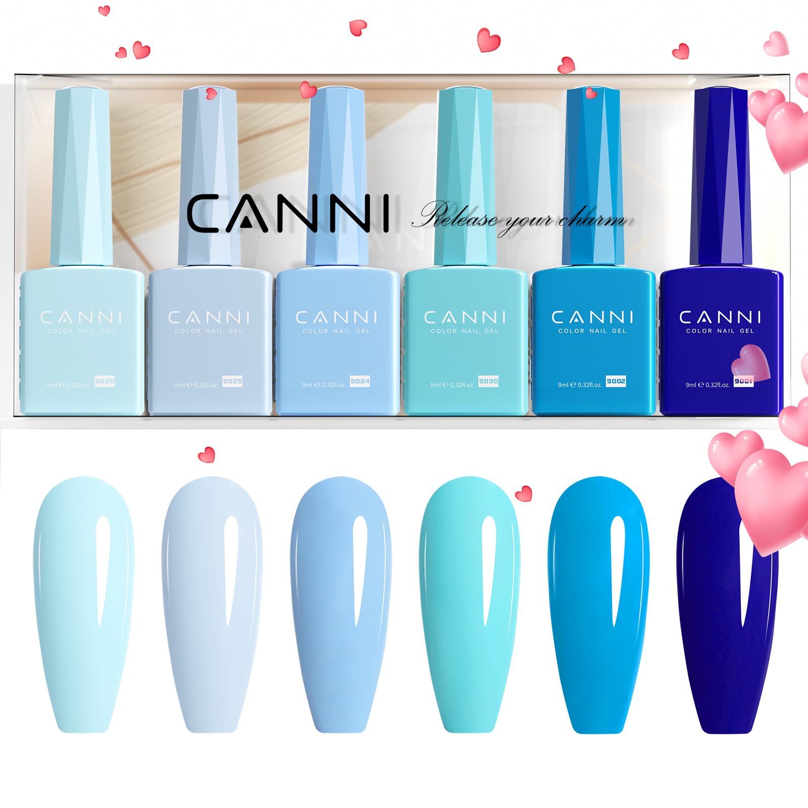 CANNI Vernis Gel bleu nuit – cadeau élégant et pratique pour les fêtes.