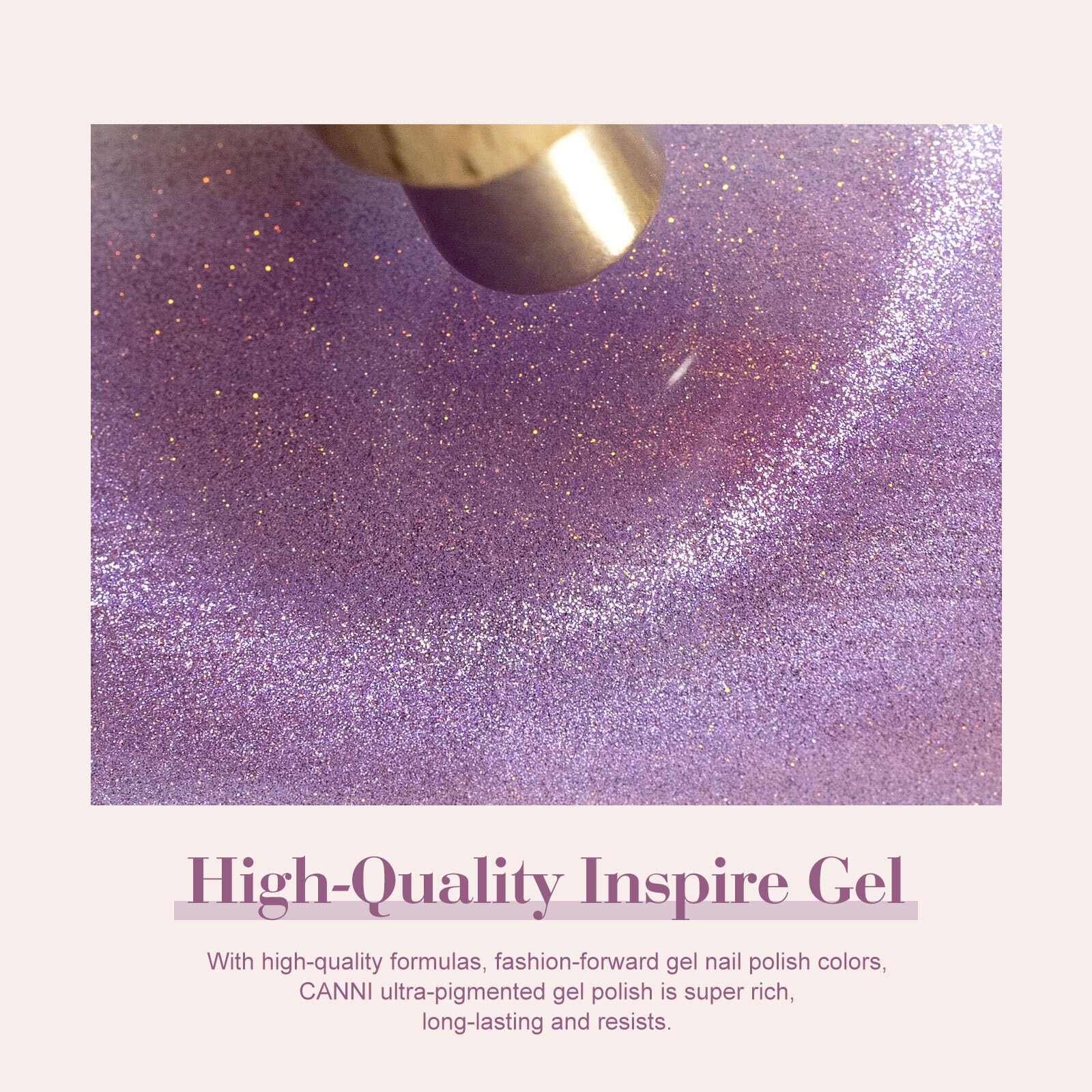CANNI vernis gel Cat Eye bleu nuit, profondeur et mystère