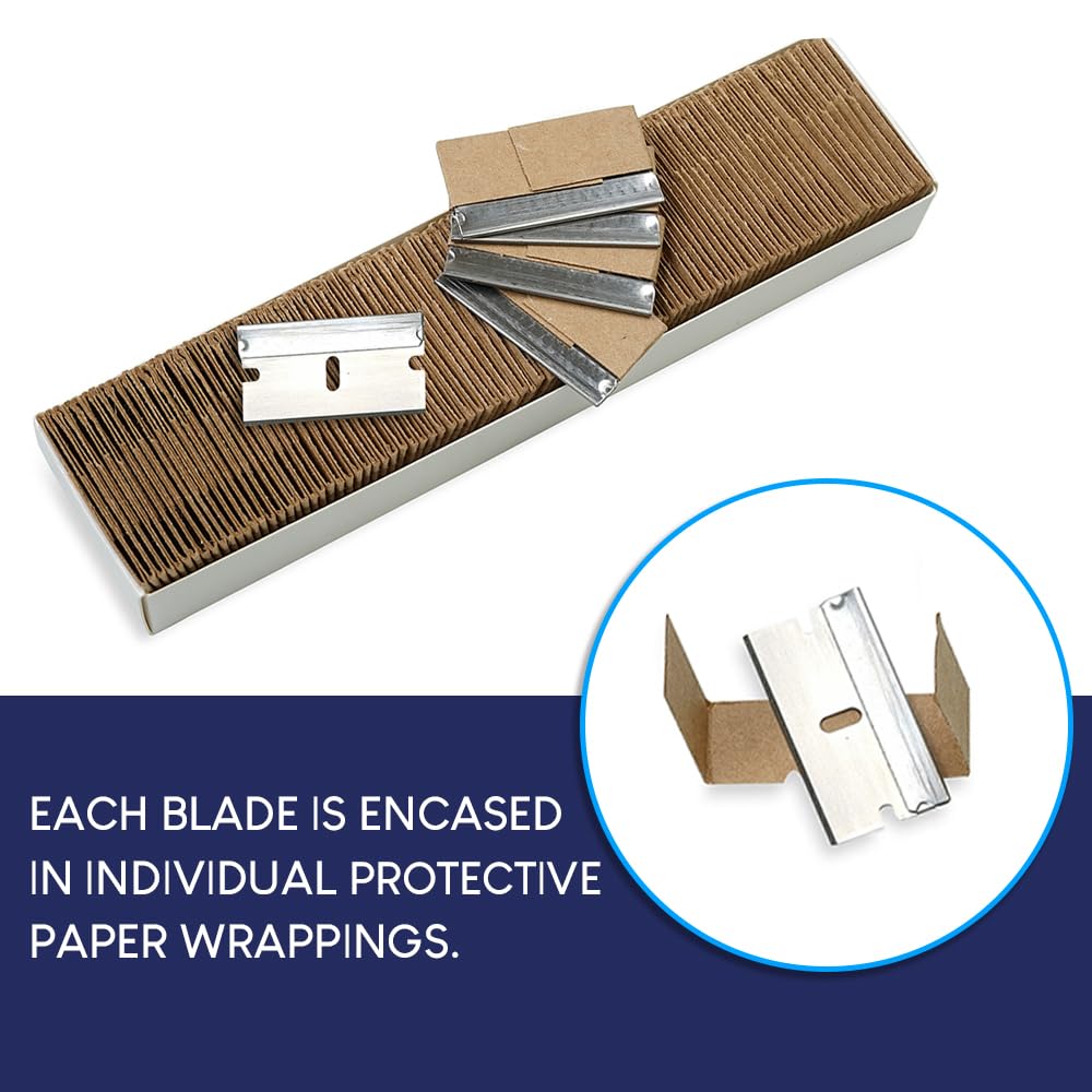 CANOPUS cuchillas para raspar vidrio y retirar adhesivos sin dañar superficies