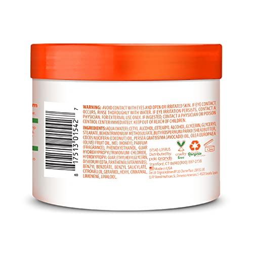 Cantu Care for Kids Leave-In Conditioner close-up showing soft hydration on curls