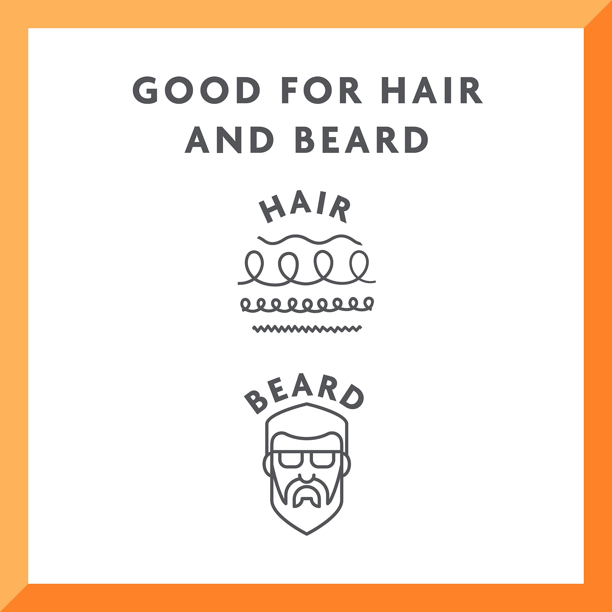Cantu aplicación de aceite para barba, masaje suave