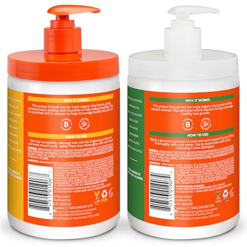 Cantu acondicionador facilita peinado y reduce el encrespamiento.