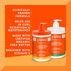 Cantu paquete dos champú y acondicionador para cuidado continuo.