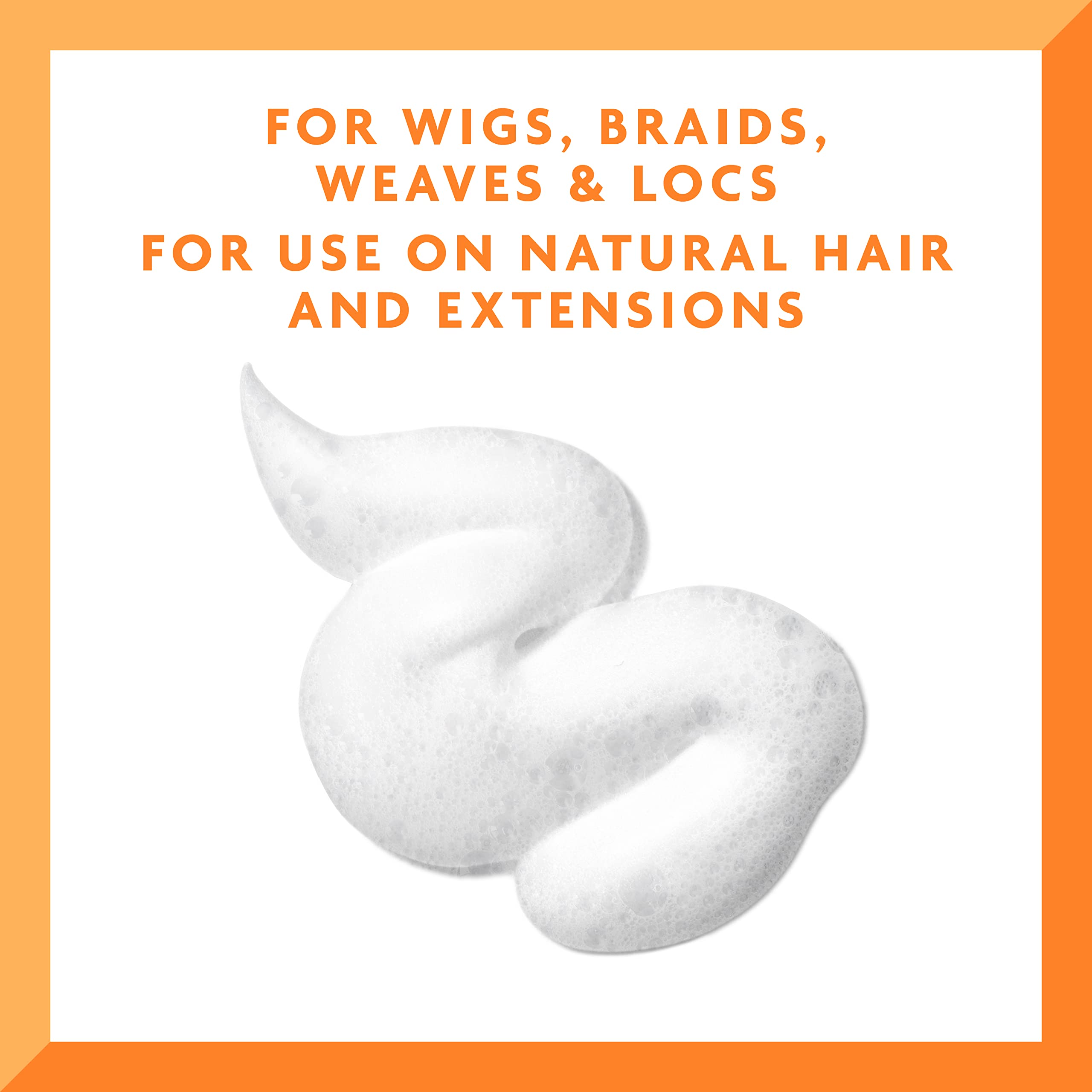 Cantu, extensiones revitalizadas con espuma refrescante