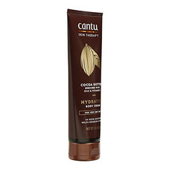 Cantu crema corporal manteca de cacao, textura muy rica para piel áspera.