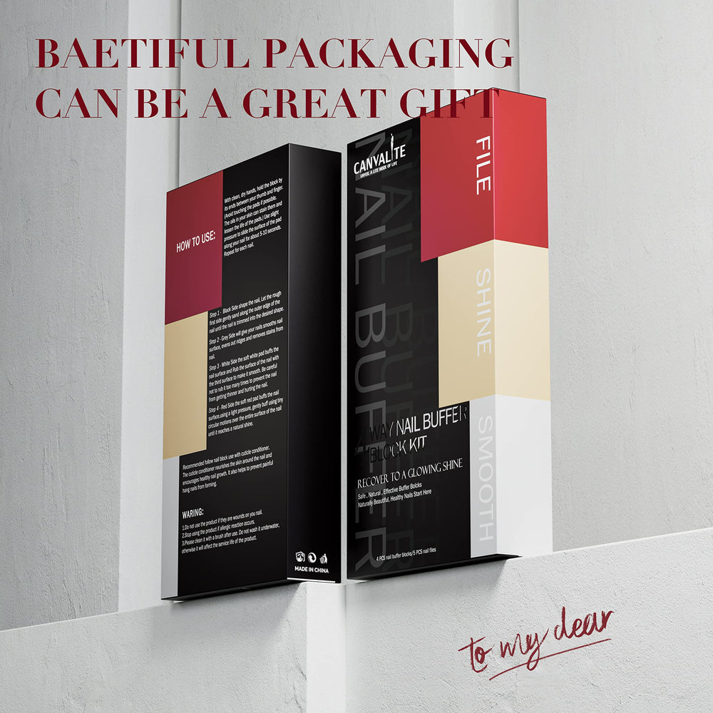 CANVALITE punta de brillo para un acabado natural y pulido.