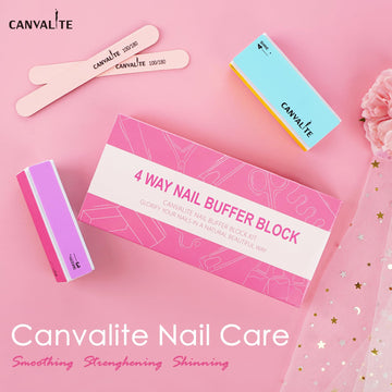 CANVALITE kit completo para uñas en casa: 14 piezas para manicuras detalladas