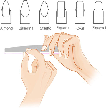Lima CANVALITE para acabado suave y uñas bonitas.