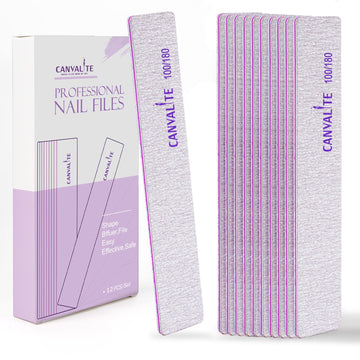 CANVALITE lima de borde suave, mantiene contornos definidos en manicure