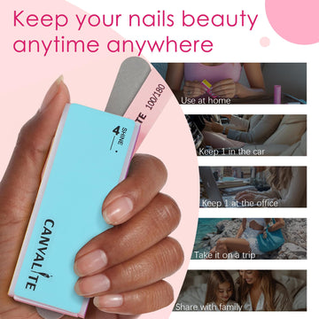 CANVALITE set regalo colores alegres: ideal para amigas que cuidan sus uñas
