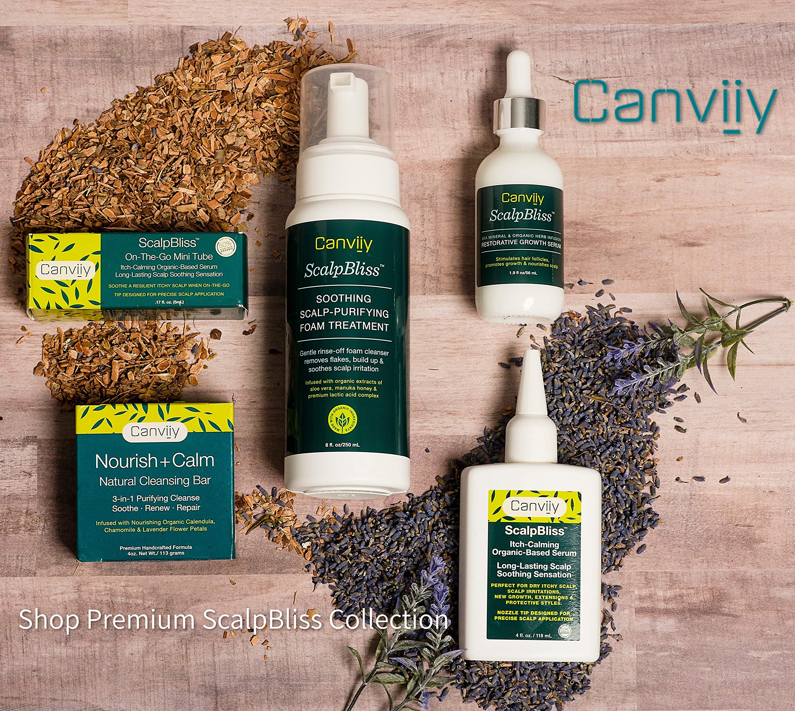 Canviiy ScalpBliss: ideal para cabellos con extensiones y estilos.