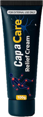Capacare Original Neuropathy Relief Cream bottle for daily care and moisturization.