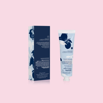Capri Blue crema de manos libre de crueldad y vegana, opción ética para cuidado diario.