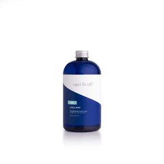 Capri Blue Volcano: botella azul de jabón de manos, fragancia tropical duradera.