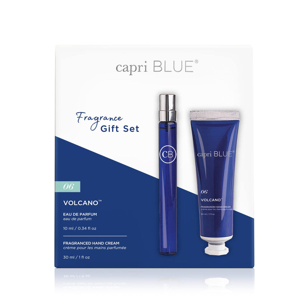 Capri Blue Volcano EDP bottle for daily wear with a fresh tropical-sugared citrus scent.