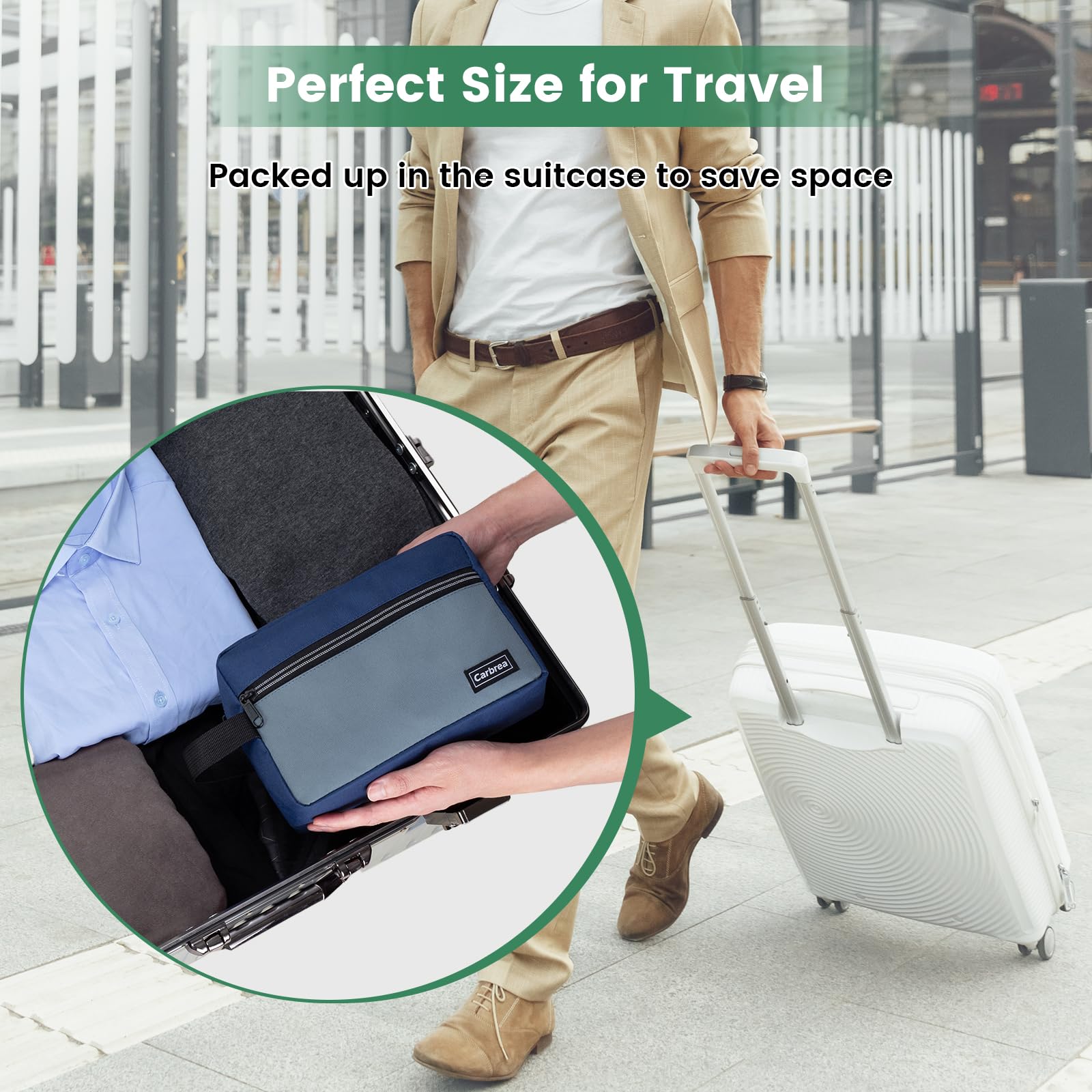 Regalo práctico Carbrea para viajeros, perfecto para ocasiones especiales.