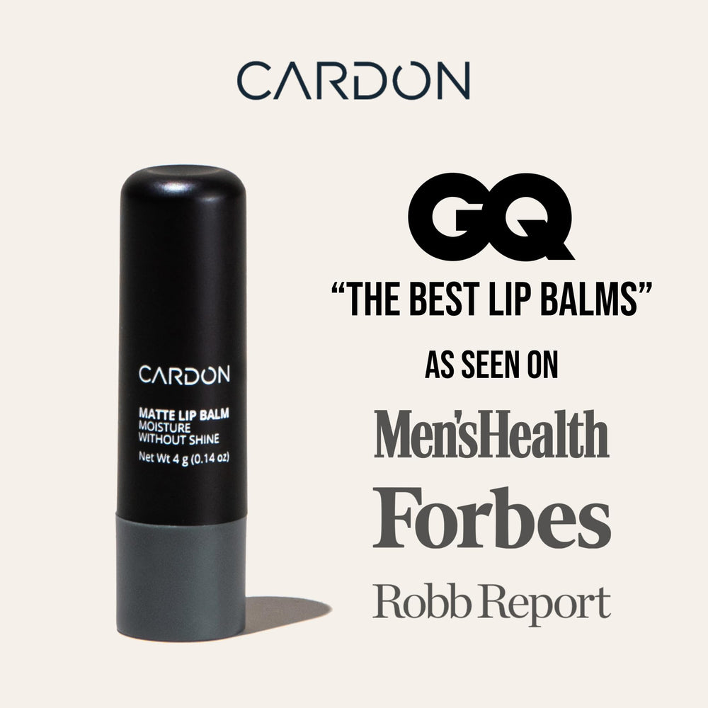 Cardon balsamo labial con aceite de semilla de manzana para antioxidantes y nutrición.