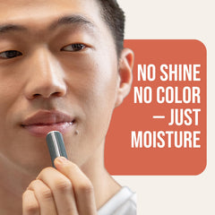 Cardon balsamo labial para hombres sin brillo, ideal para labios secos durante el día.