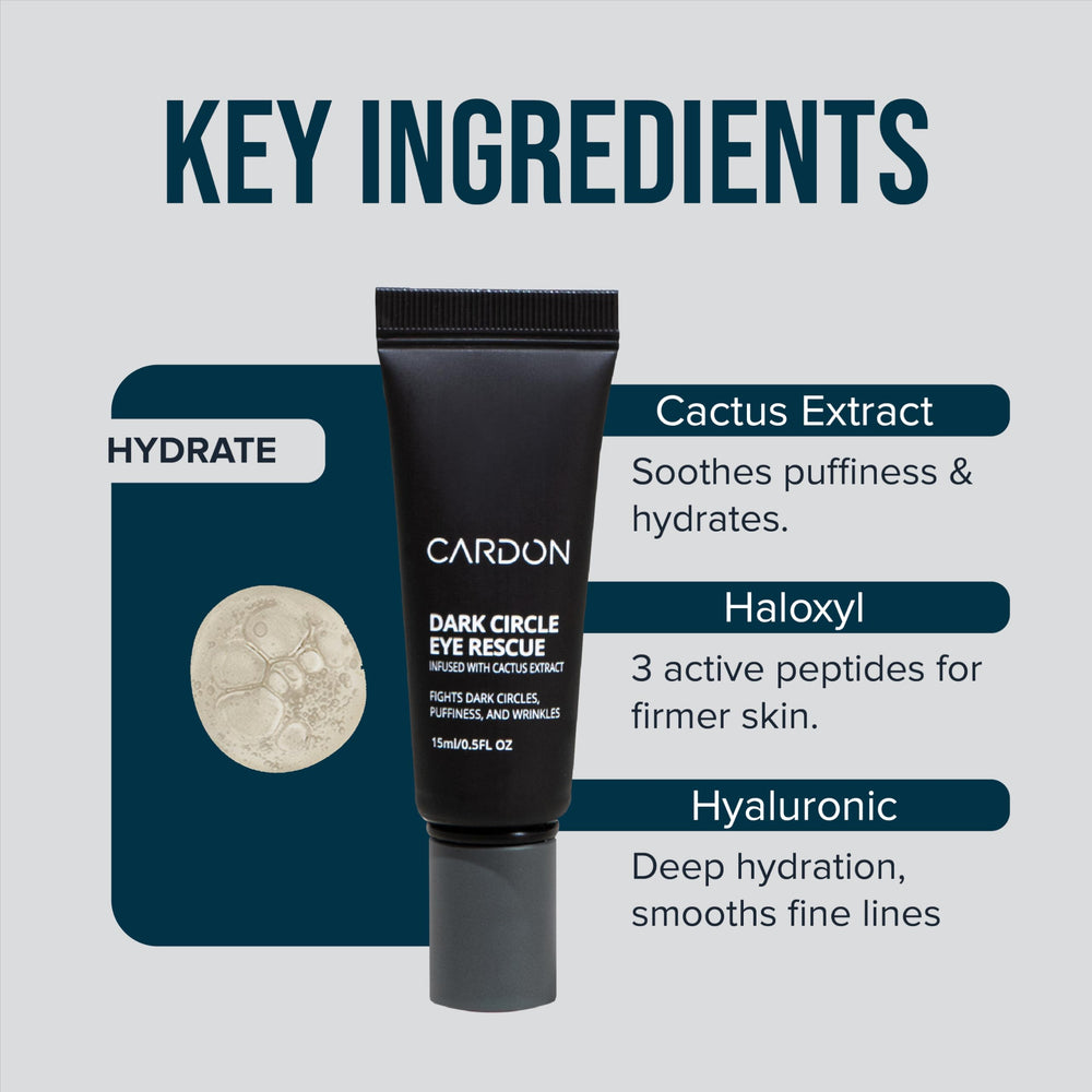 Cardon rodillo ocular frío: enfría al aplicar para una sensación refrescante.