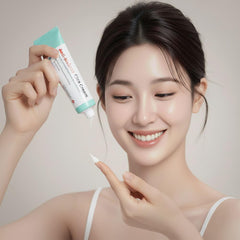 CARE:NEL Crema Melasma, aplicación en piel: rutina diaria suave.