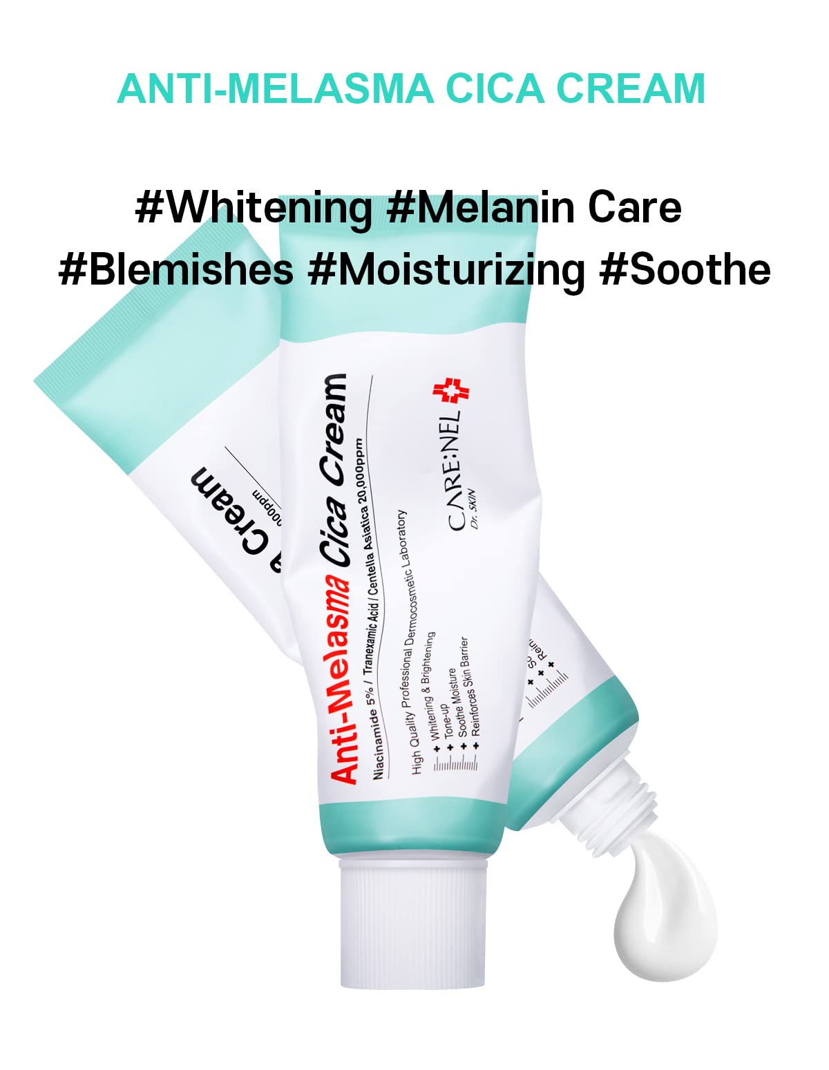 CARE:NEL Crema Melasma, empaque-regalo: opción ideal para cuidado facial.