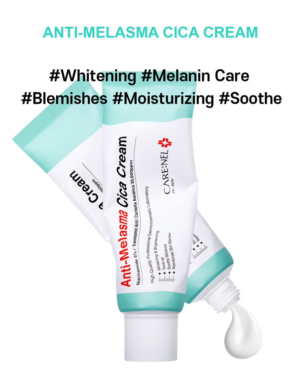 CARE:NEL Crema Melasma, empaque-regalo: opción ideal para cuidado facial.