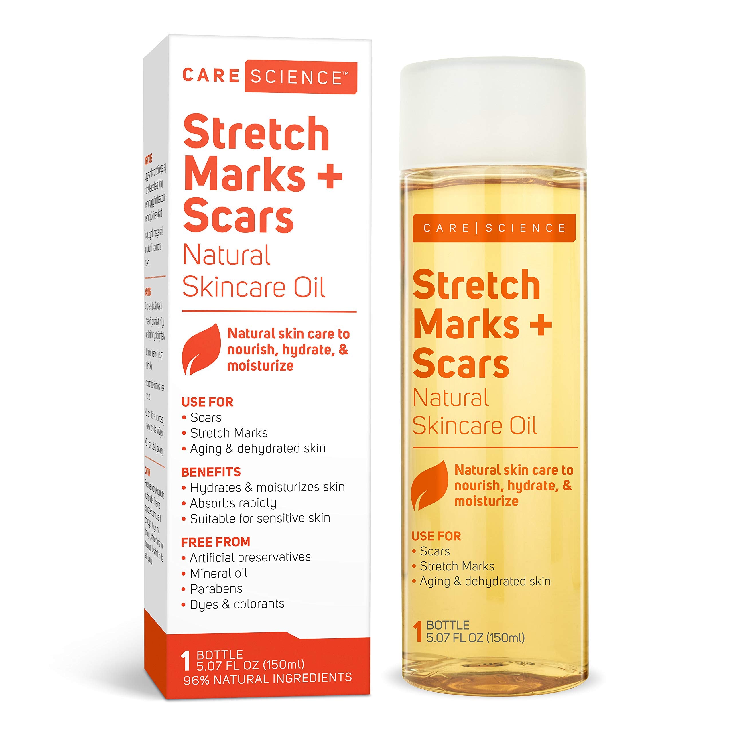 Care Science Aceite Cuerpo Cicatrices: hidratación suave para la piel.