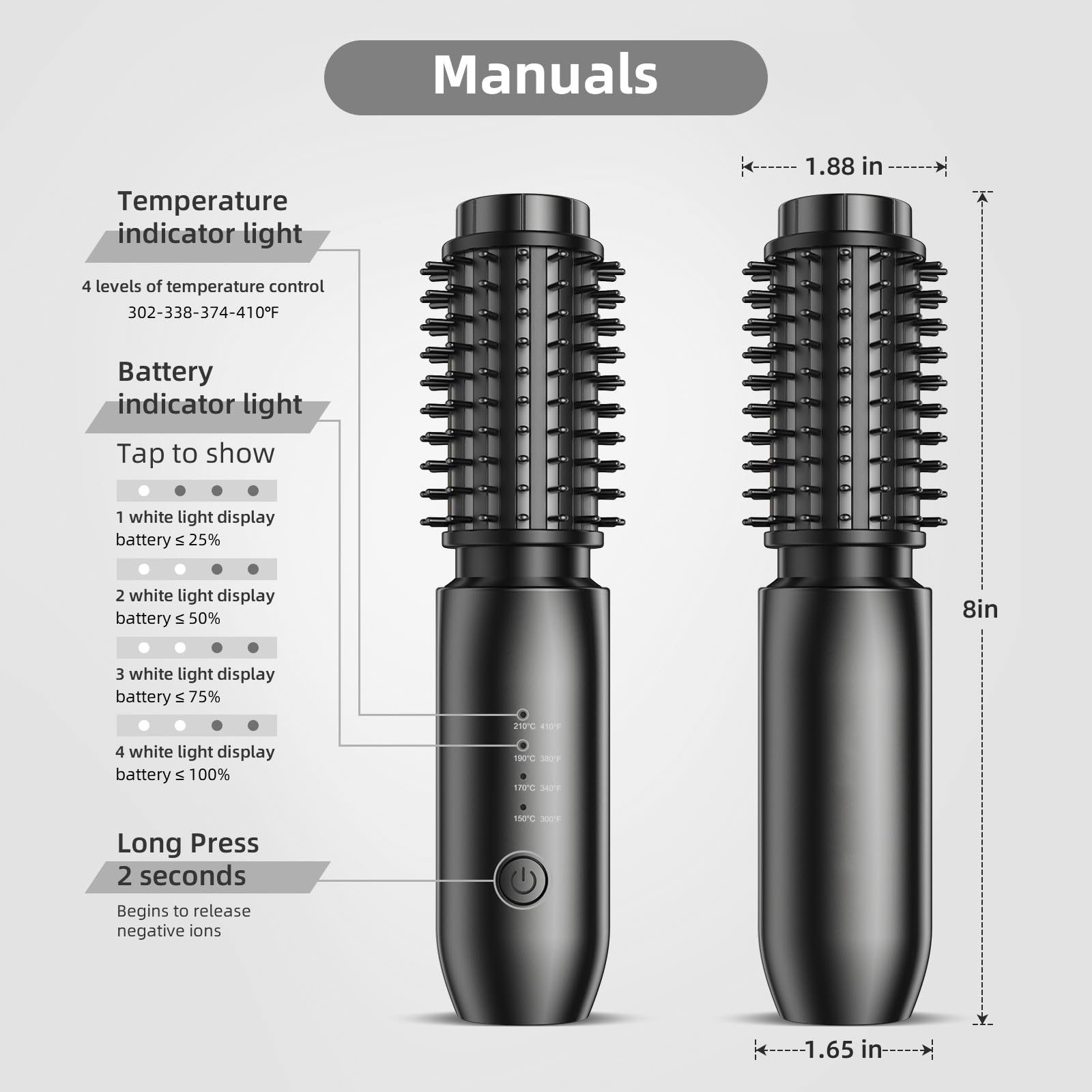 CARESKY apagado automático a los 8 minutos para seguridad.