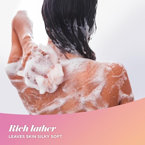 Aroma durazno blanco y flor de seda en Caress Daily Silk.