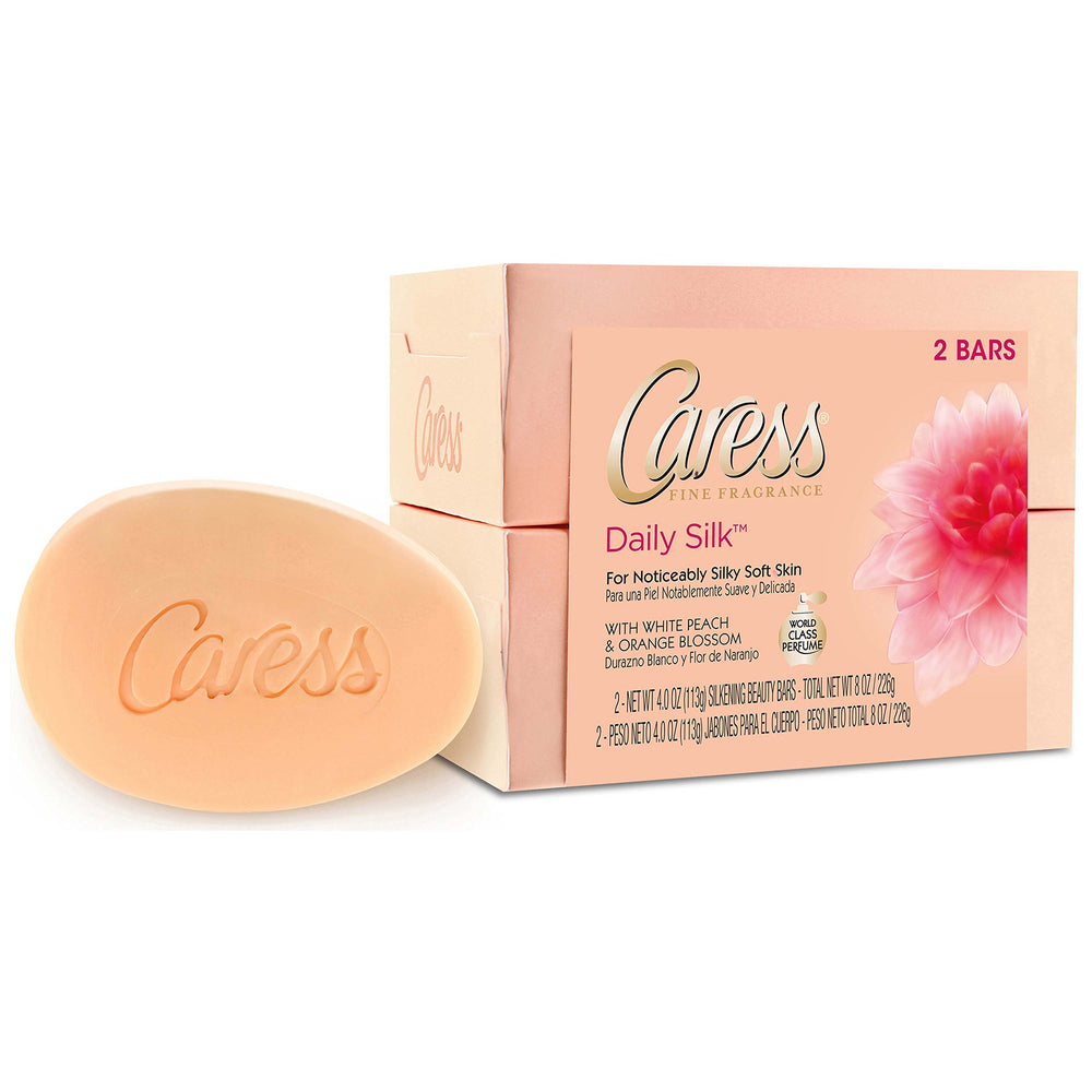 Piel suave tras usar Caress Daily Silk, efecto sedoso.