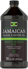 Carlyle Aceite de Ricino Negro Jamaicano en botella de 16 onzas para uso diario.