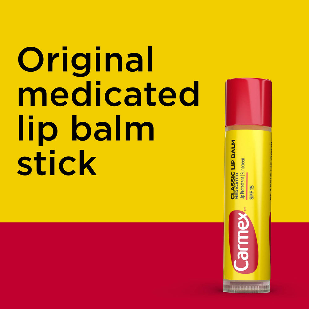 Carmex bálsamo labial estilo barra facilita transporte diario