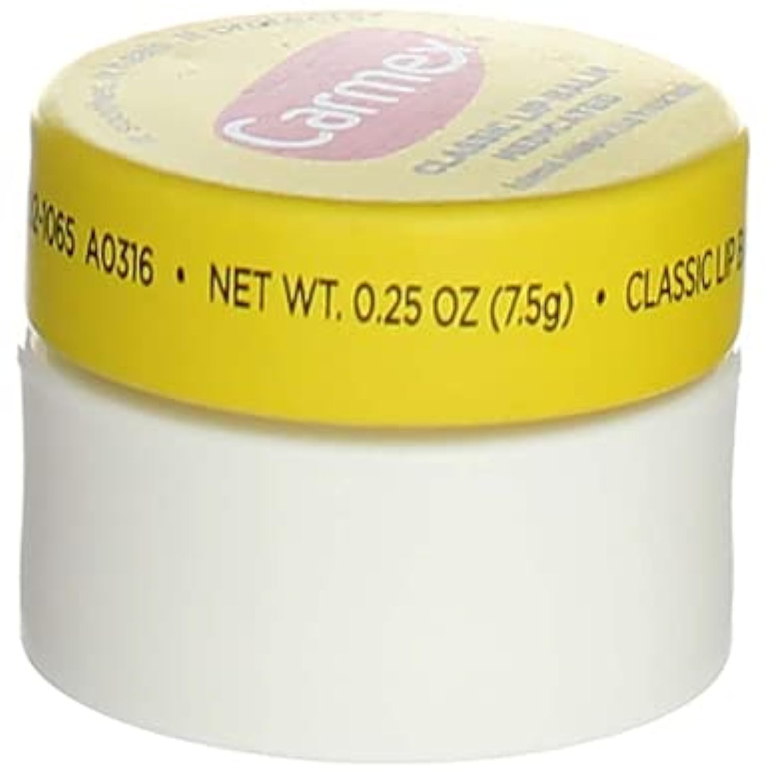 Carmex Balsamo Labial Jar camfora mentol: sensación fresca que revitaliza los labios.