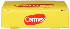 Aplicación suave del bálsamo Carmex clásico para confort rápido.