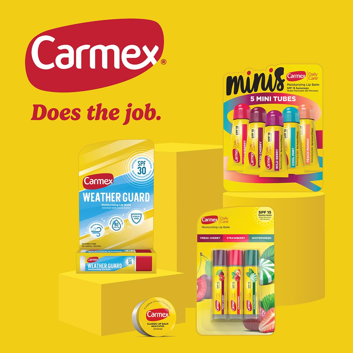 Carmex menta fresca tubo: protección diaria para labios