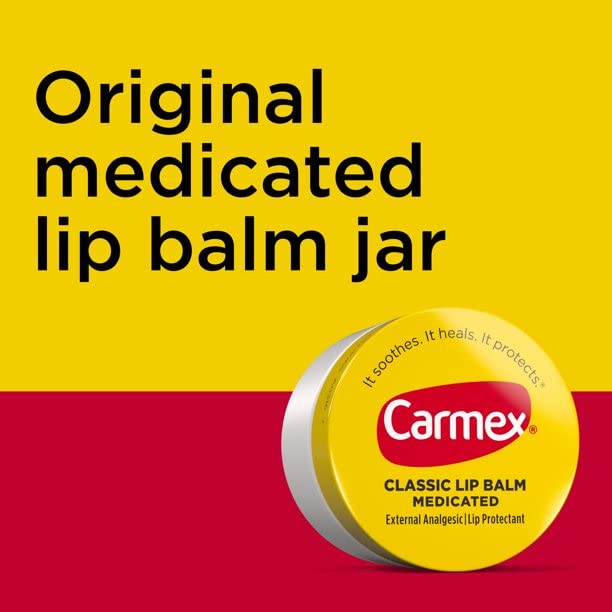 Carmex Balsamo labial cuidado diario, protección suave.