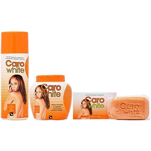 Caro White Ensemble-3 crème pot: soin quotidien pour peau douce